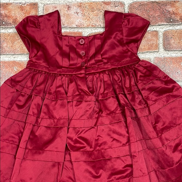 Gymboree Elegant Red Baby Dress - Picture 4 of 5